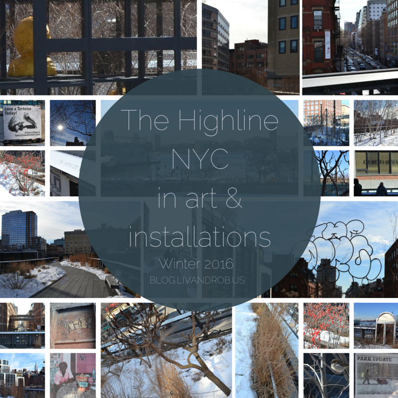 The Highline NYC in art & installations: Winter 2016